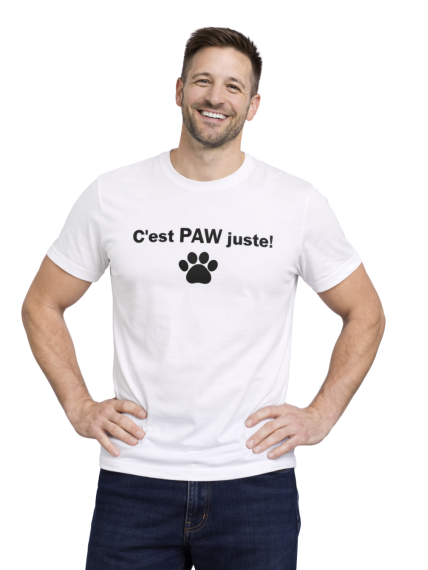 C'est PAW Juste : T-shirt (unisexe)